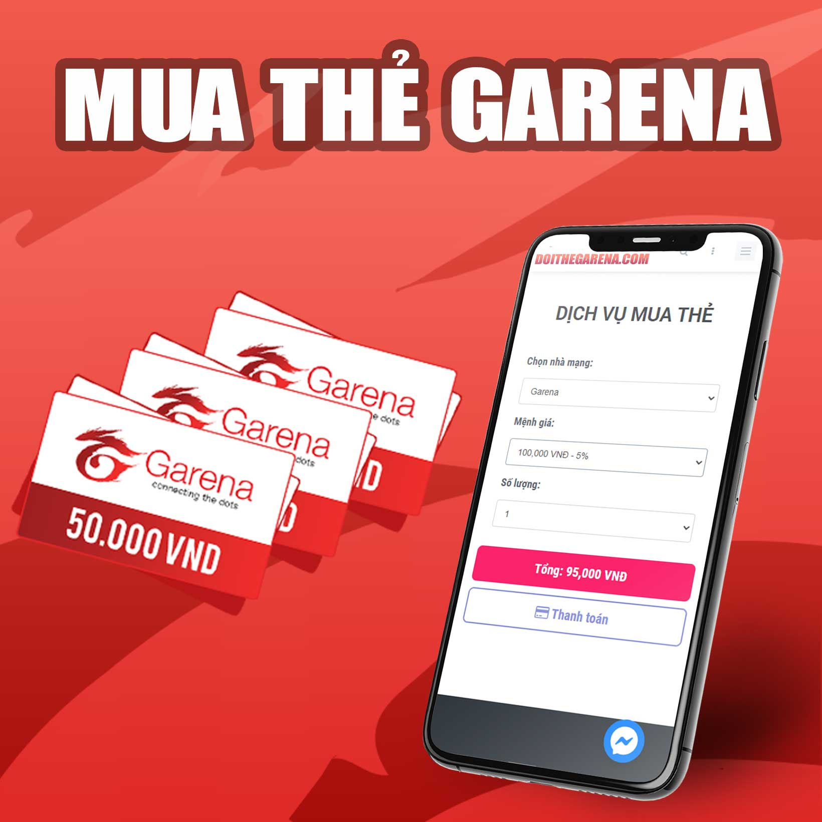 mua thẻ garena
